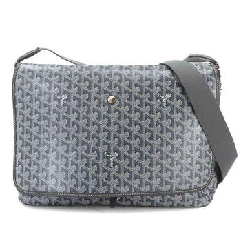 Goyard Capetien Mm Shoulder Bag In Pvc And Leather