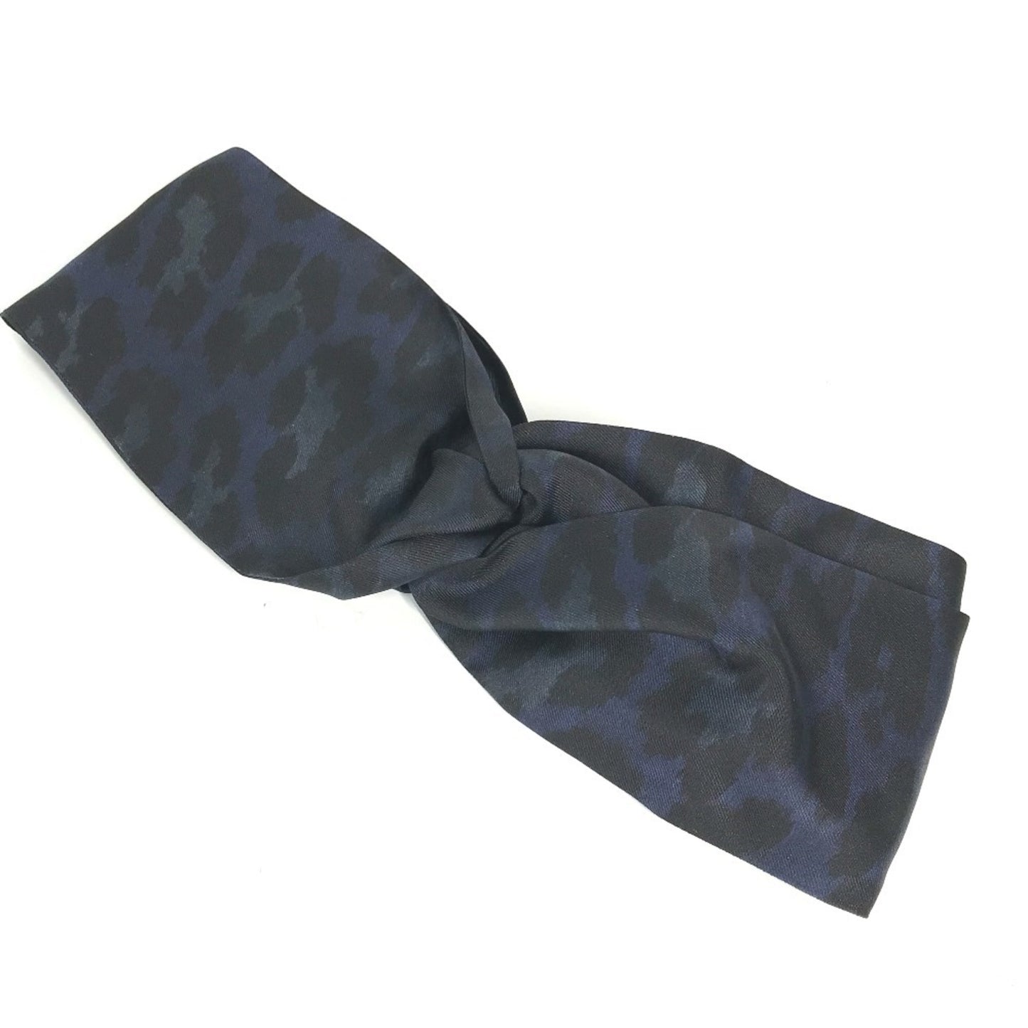 Christian Dior Dior Leopard Print Headband Hair Silk