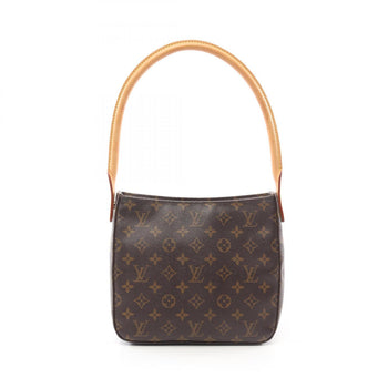 Louis Vuitton Louis Vuitton Looping Mm Shoulder Bag Coated Canvas Leather Monogram