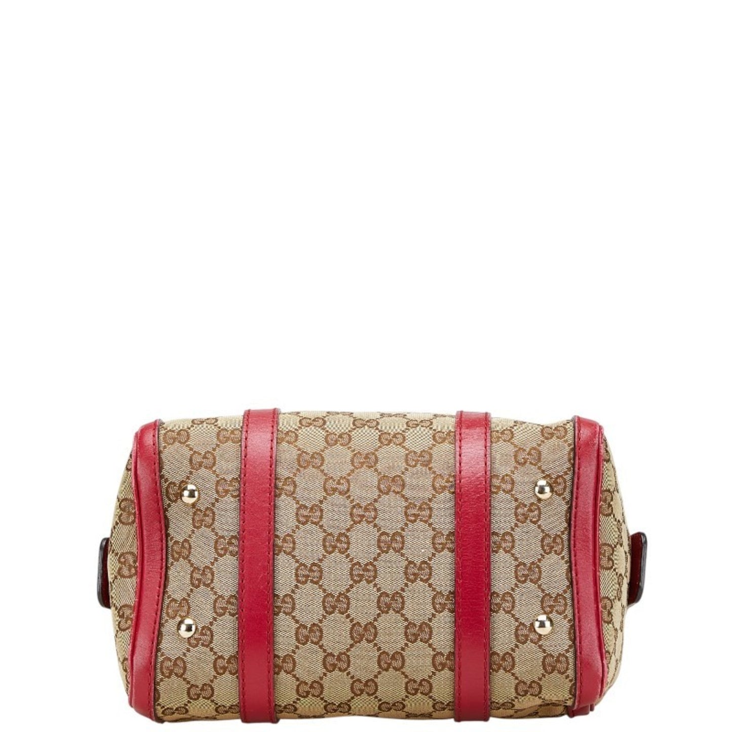 Gucci Gg Canvas Handbag/Shoulder Bag 2Way 269876 Beige Pink Leather