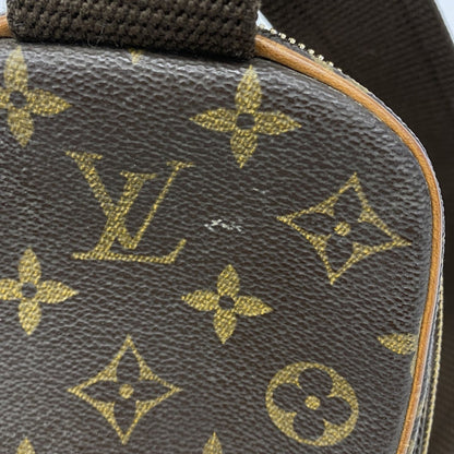 Louis Vuitton Monogram Pochette Ganjou Body Bag M51870 Brown