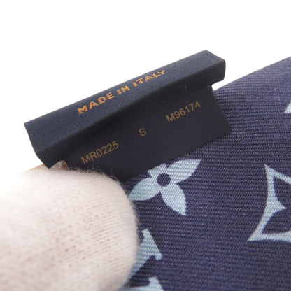 Louis Vuitton Bandeau Bb Bow M96174 Silk Blue Scarf Muffler 0022 Louis Vuitton