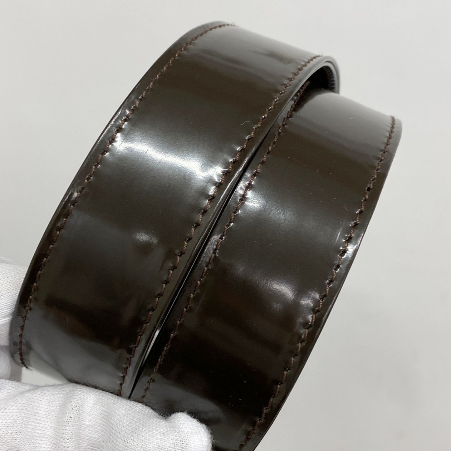 Gucci Bamboo Handbag 001 1781 1577 Nylon Dark Brown 2-Way Bag