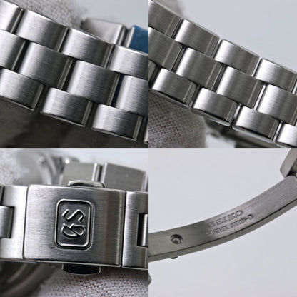 Seiko Grand Seiko Stgf073 4J52-0Ab0 White Shell Diamond Watch