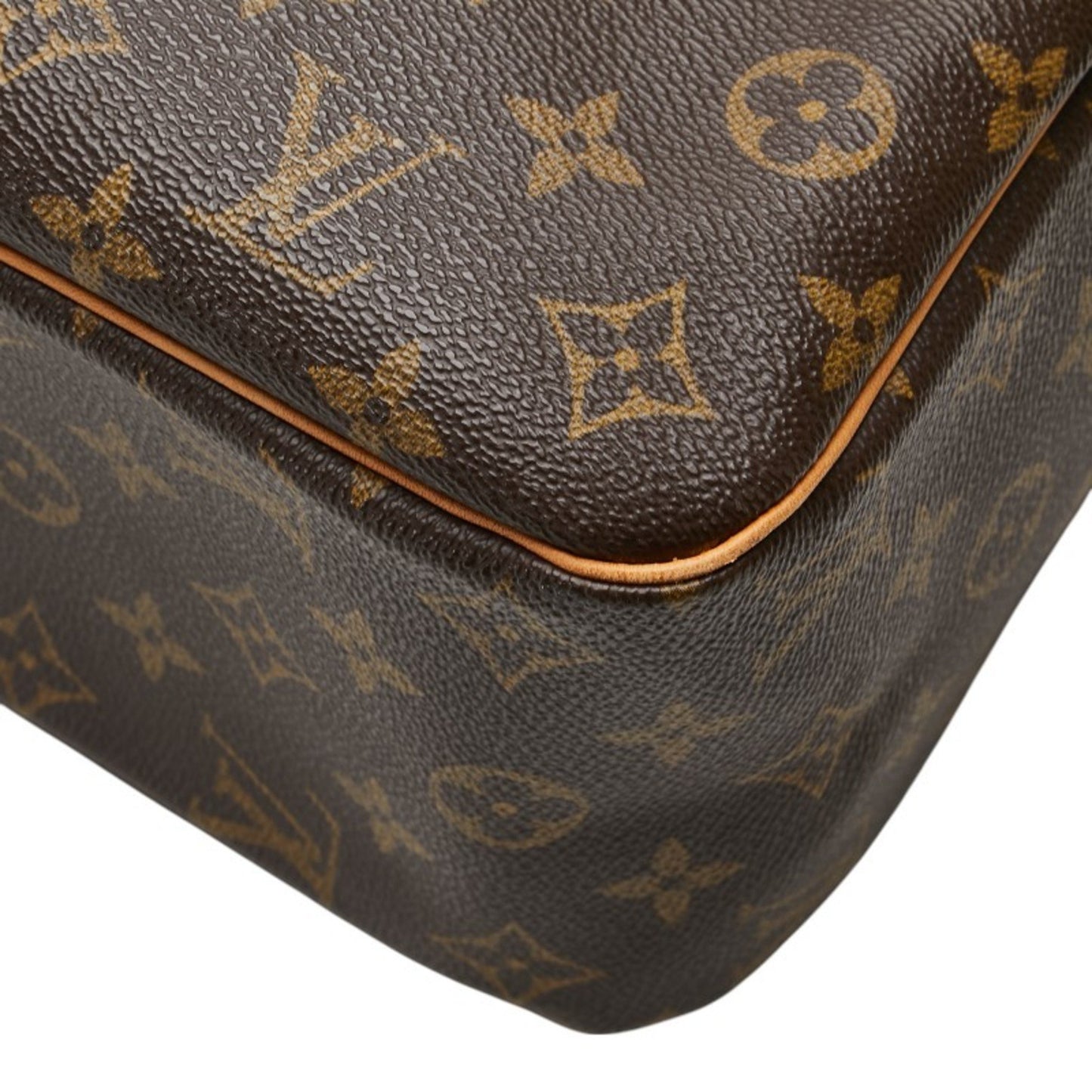 Louis Vuitton Monogram Cite Gm Handbag/Shoulder Bag M51181 Brown Leather