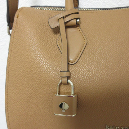 Kate Spade Zip Cord Medium Satchel Tote Bag Shoulder Brown