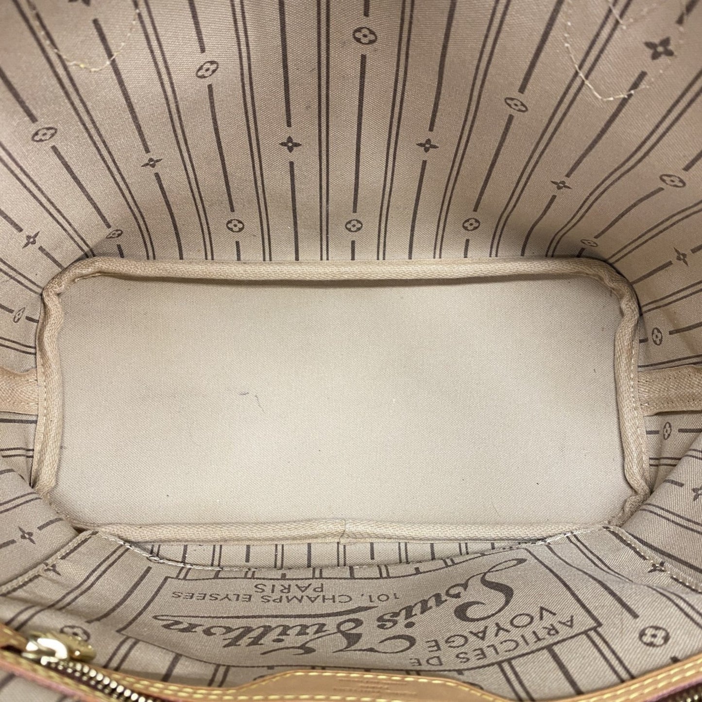 Louis Vuitton Monogram Neverfull Pm Tote Bag M40155 Brown