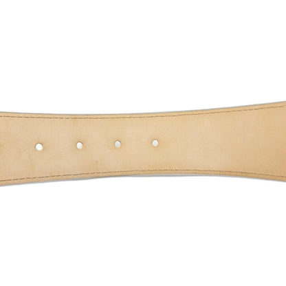 Louis Vuitton Damier Azur Belt M9609U With Lv Initials