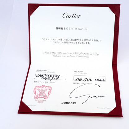 Cartier Love Circle 2Pd Necklace In 18K Pink Gold