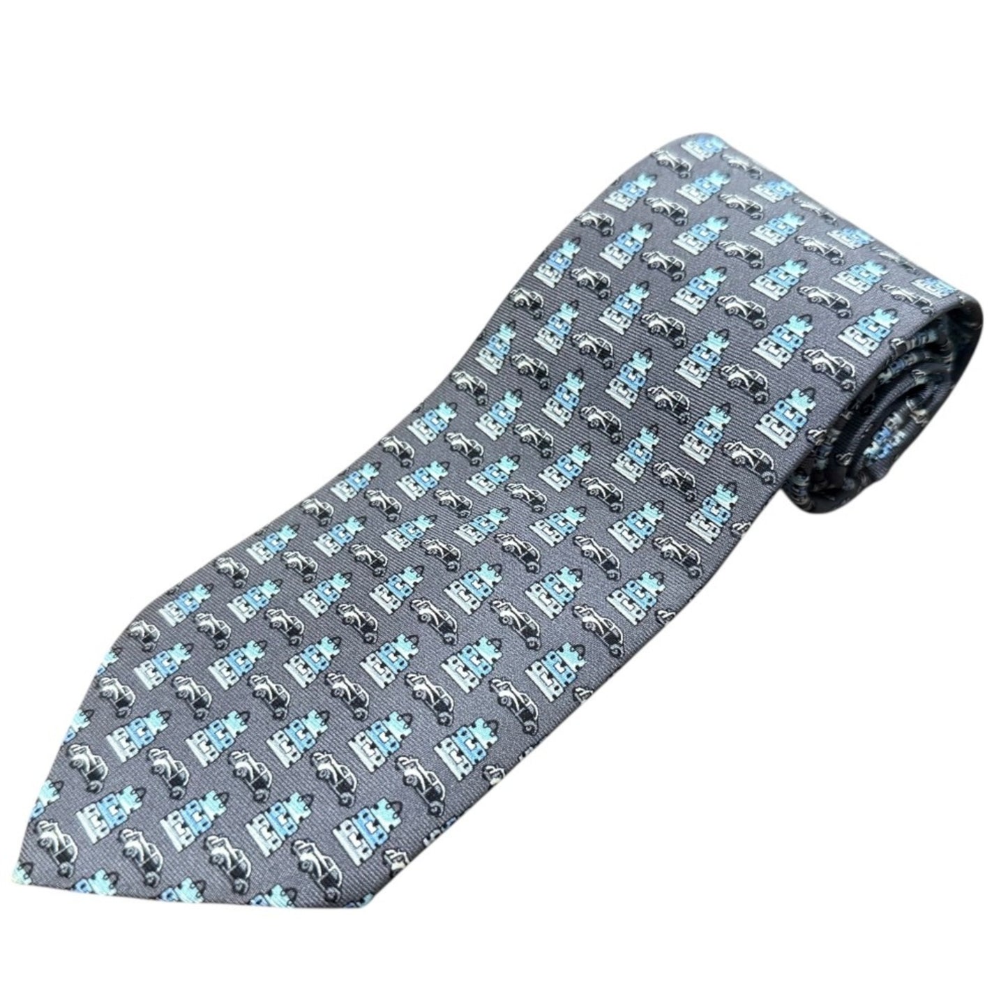 Louis Vuitton Louis Vuitton Car Bag With Small Pattern Silk Tie