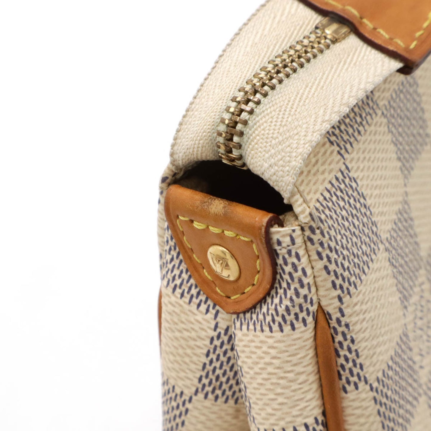 Louis Vuitton Damier Azur Eva Pouch Chain Bag Shoulder N55214