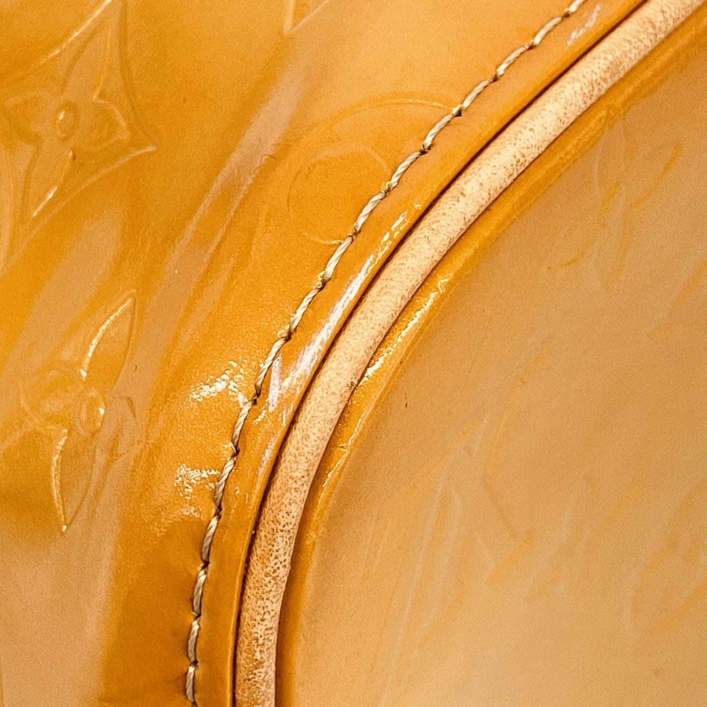 Louis Vuitton Vernis Houston Tote Bag M91004 Beige