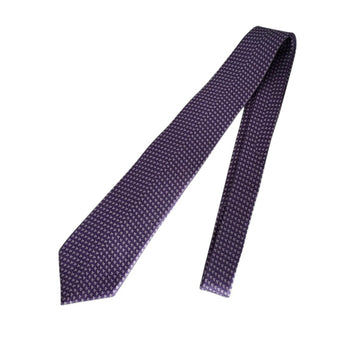 Bvlgari Men'S 100% Silk Regular Tie With All-Over Print
