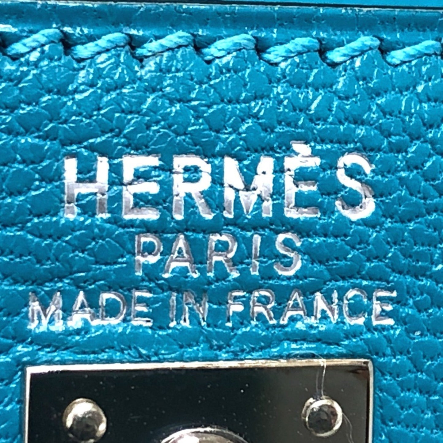 Hermes Chevre Mysore Clutch Bag With Stopper