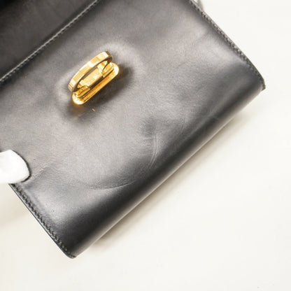 Salvatore Ferragamo Gancini Leather Shoulder Bag