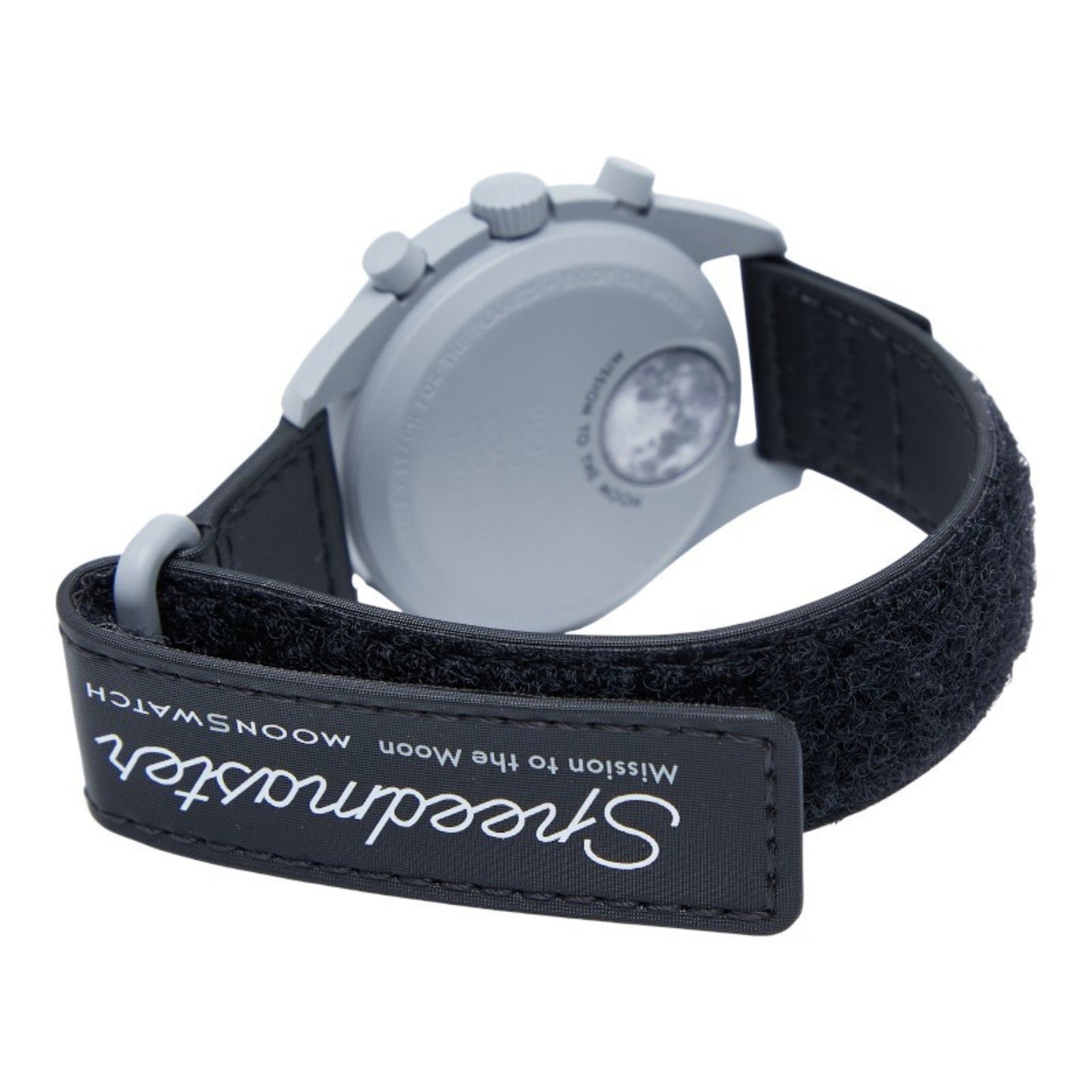 Omega X Swatch Moonswatch Mission To The Moon Watch So33M100 Quartz Movement Black Dial Ceramic