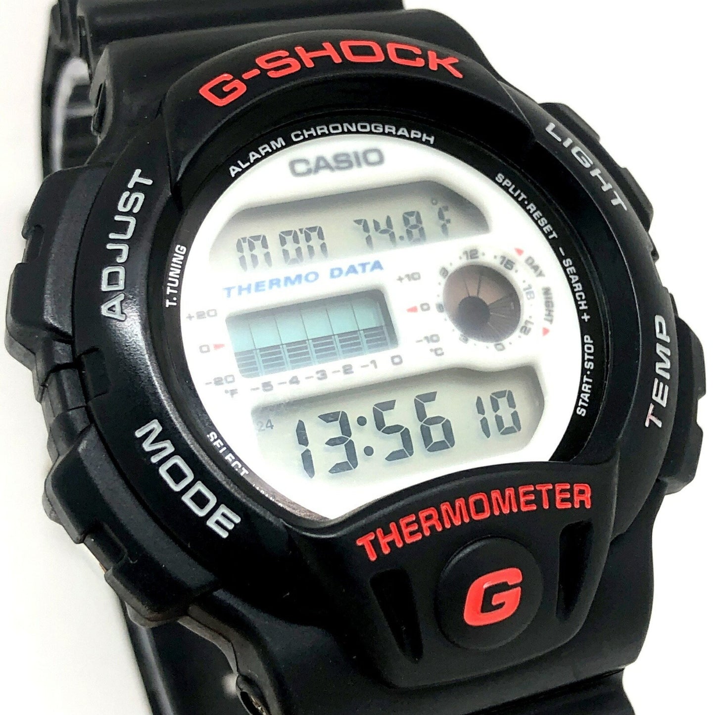 G-Shock Casio Dw-6100-7V M974 Watch With Temperature Sensor