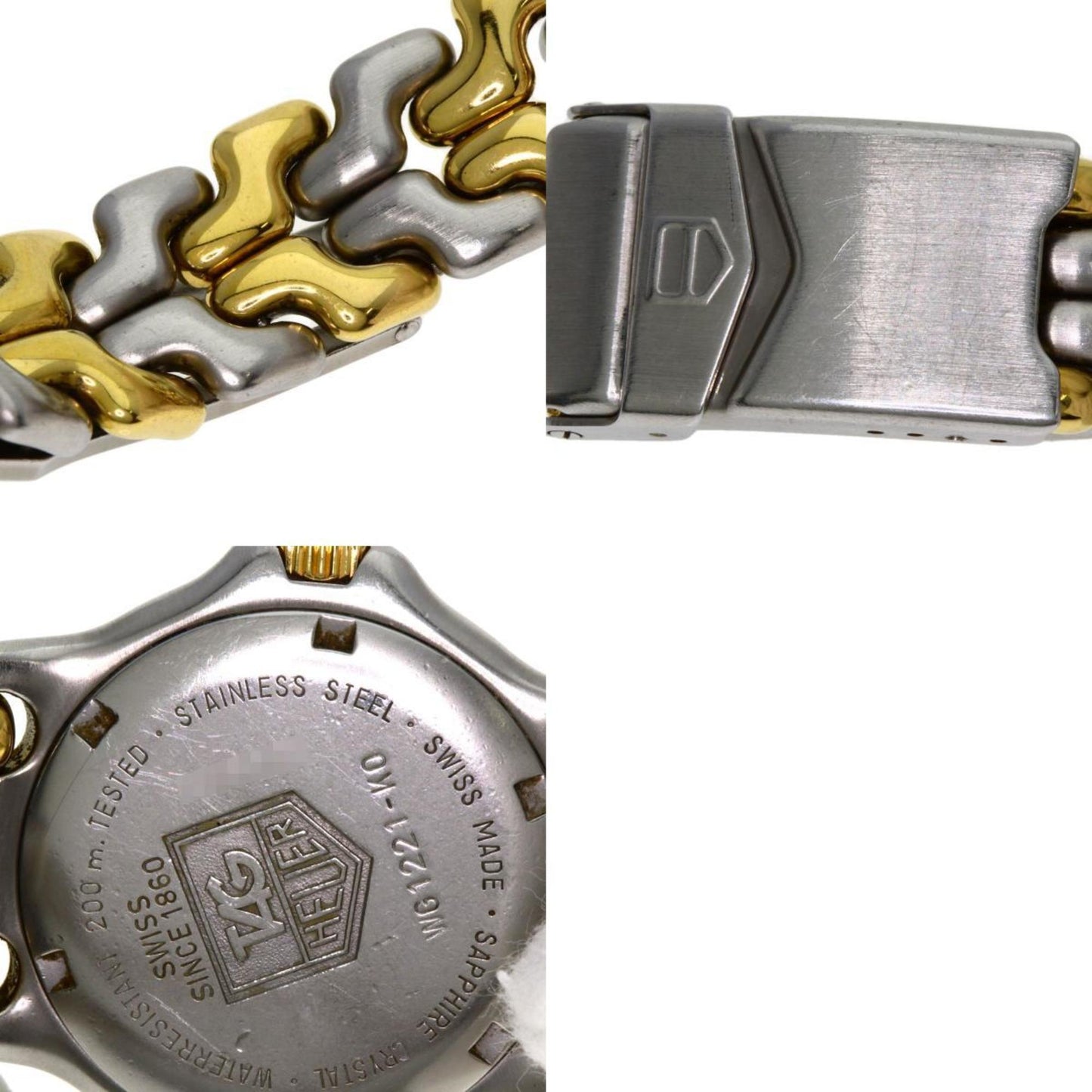 Tag Heuer Wg1221-K0 Cell Date Professional Watch In Stainless Steel/Ssxgp