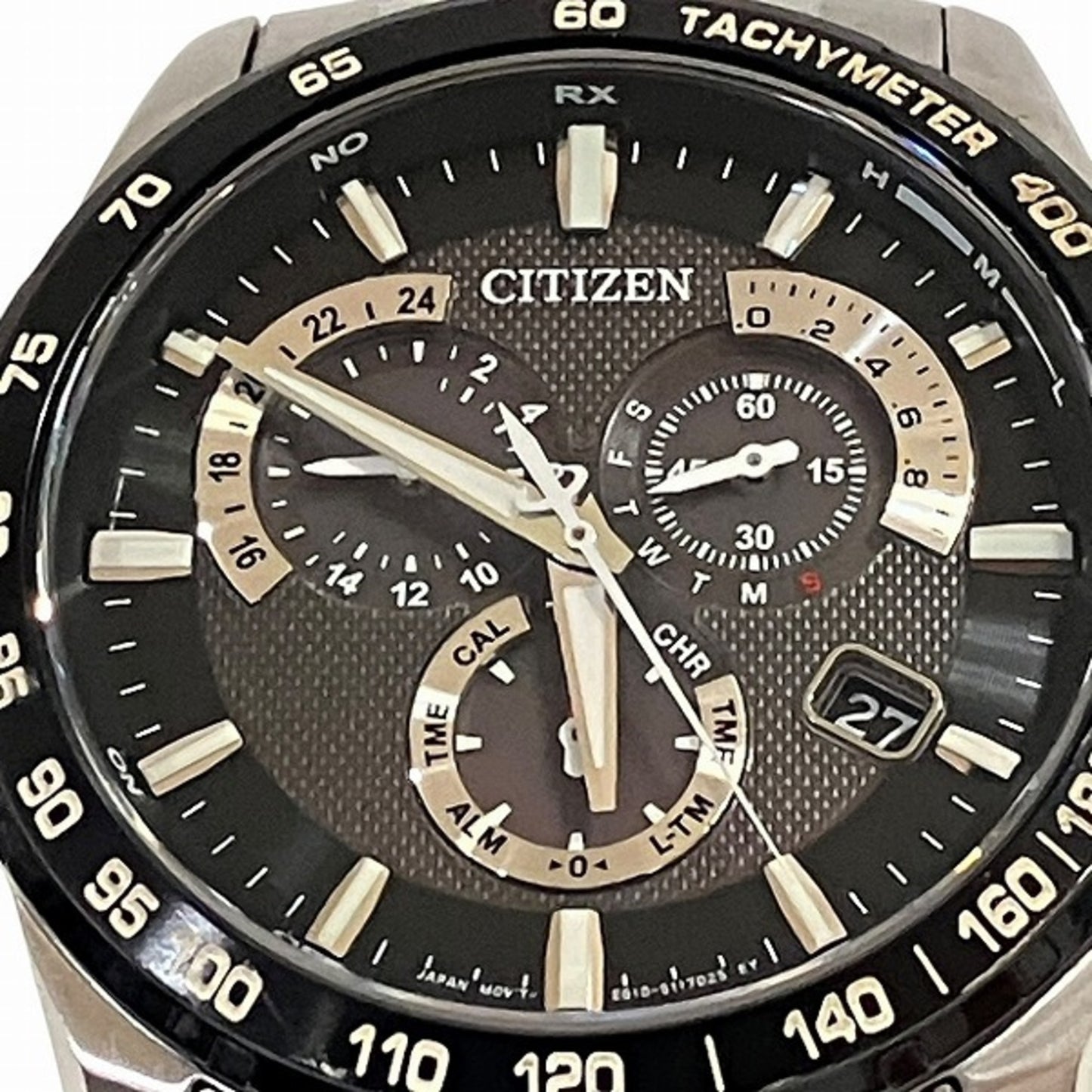Citizen Eco-Drive Attesa E610S-104831 Radio Solar Watch