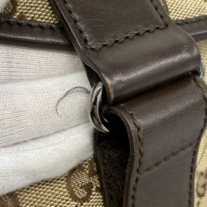 Gucci Shoulder Bag Gg Canvas 145859 Beige Brown