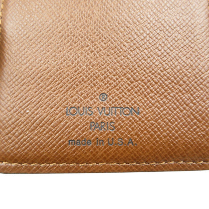 Louis Vuitton Monogram Portefeuille Viennese M61674 Canvas Brown Bi-Fold Long Wallet 1098Louis