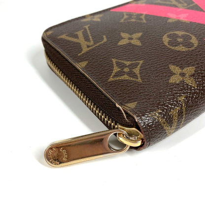 Louis Vuitton M60936 Monogram V Motif Zippy Wallet