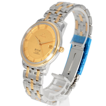 Omega 4374 De Ville Co-Axial Chronometer Watch Automatic Gold Dial
