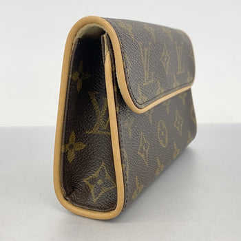 Louis Vuitton Monogram Pochette Florentine Waist Bag M51855 Brown