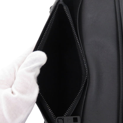 Louis Vuitton Portefeuille Brazza Nm Lv Aerogram Leather Black Long Wallet