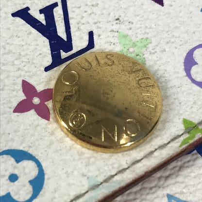 Louis Vuitton M93744 Monogram Multicolore Portefeuille Sarah Rich Long Wallet With Flap