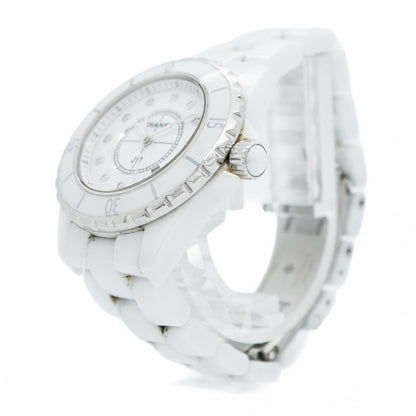 Chanel J12 H1628 White Dial