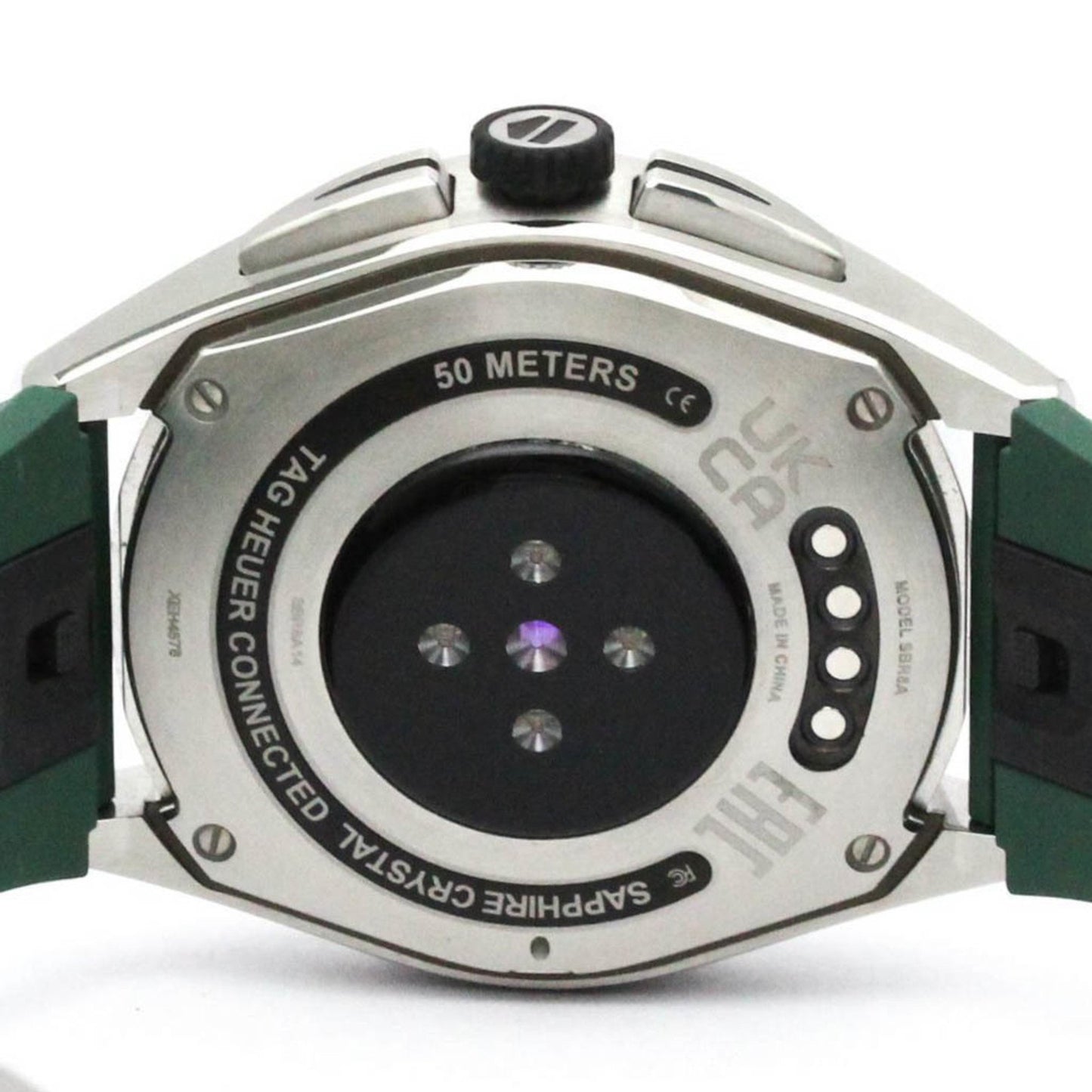 Tag Heuer Connected Calibre 4 Ceramic Steel Quartz Watch Sbr8A14