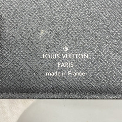 Louis Vuitton Taiga Portefeuille Brazza Long Wallet M30285 Noir