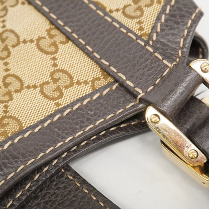 Gucci Gg Canvas Handbag 364835 Brown