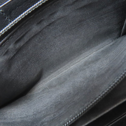 Gucci 453158 Nimfair Round Zipper Bamboo Long Wallet In Calfskin