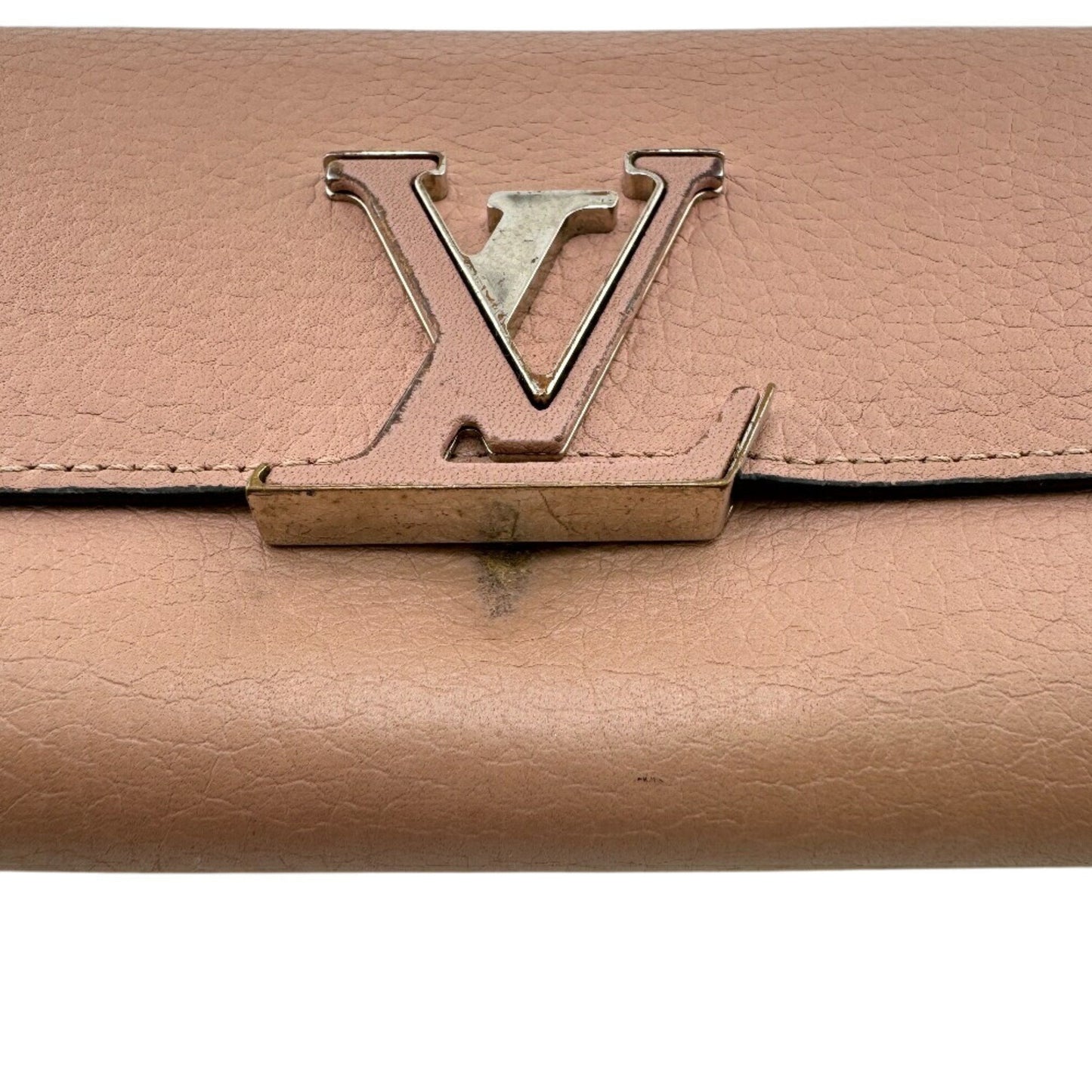 Louis Vuitton M61250 Portefeuille Capucines Long Wallet Pink