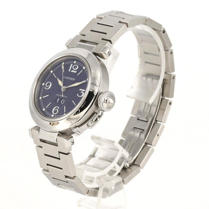 Cartier Pasha C Grande Date W31047M7 Stainless Steel Automatic Watch