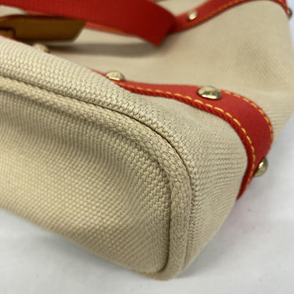 Louis Vuitton Antigua Cabas Mm Tote Bag M40035 Beige