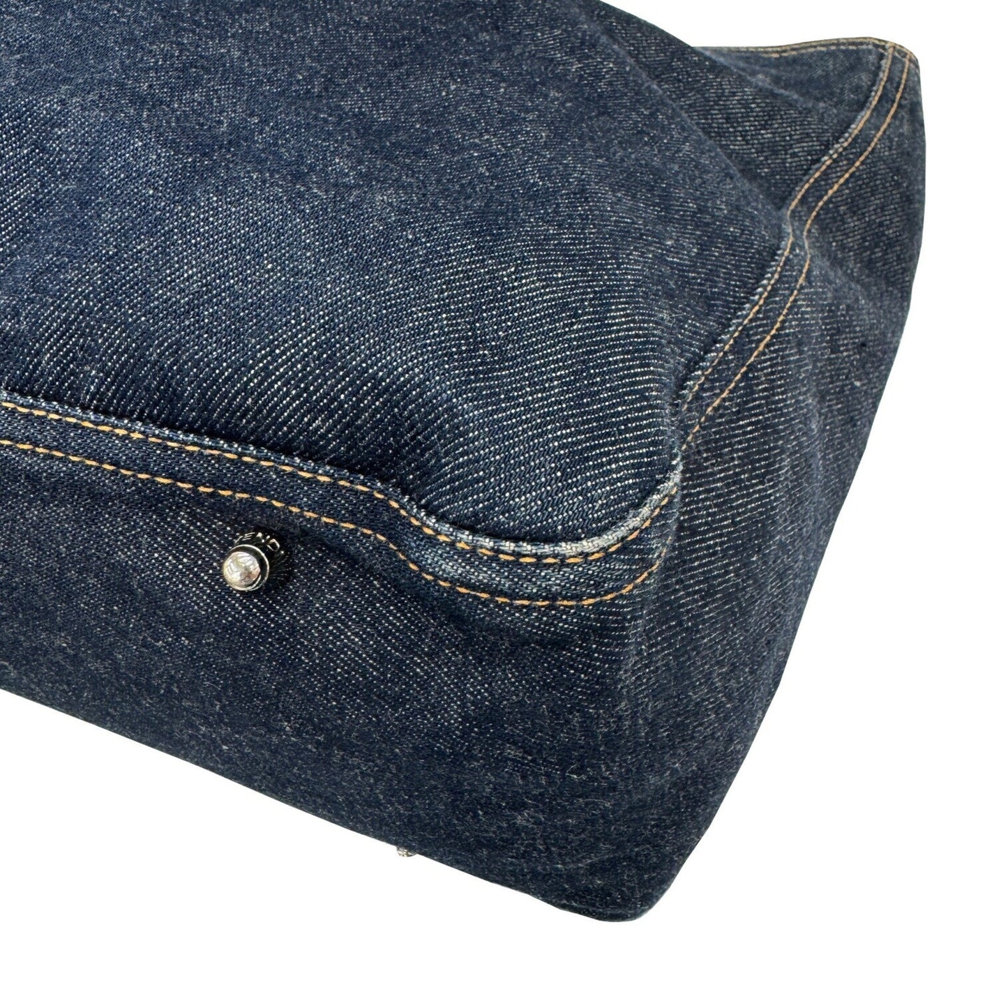 Fendi Denim Tote Bag Handbag 2354