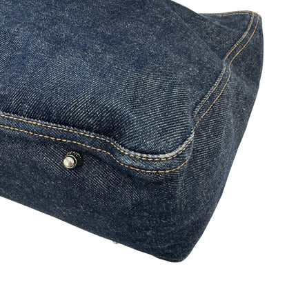 Fendi Denim Tote Bag Handbag 2354