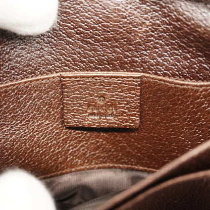 Gucci Shoulder Bag Gg Canvas 124616 Beige Brown