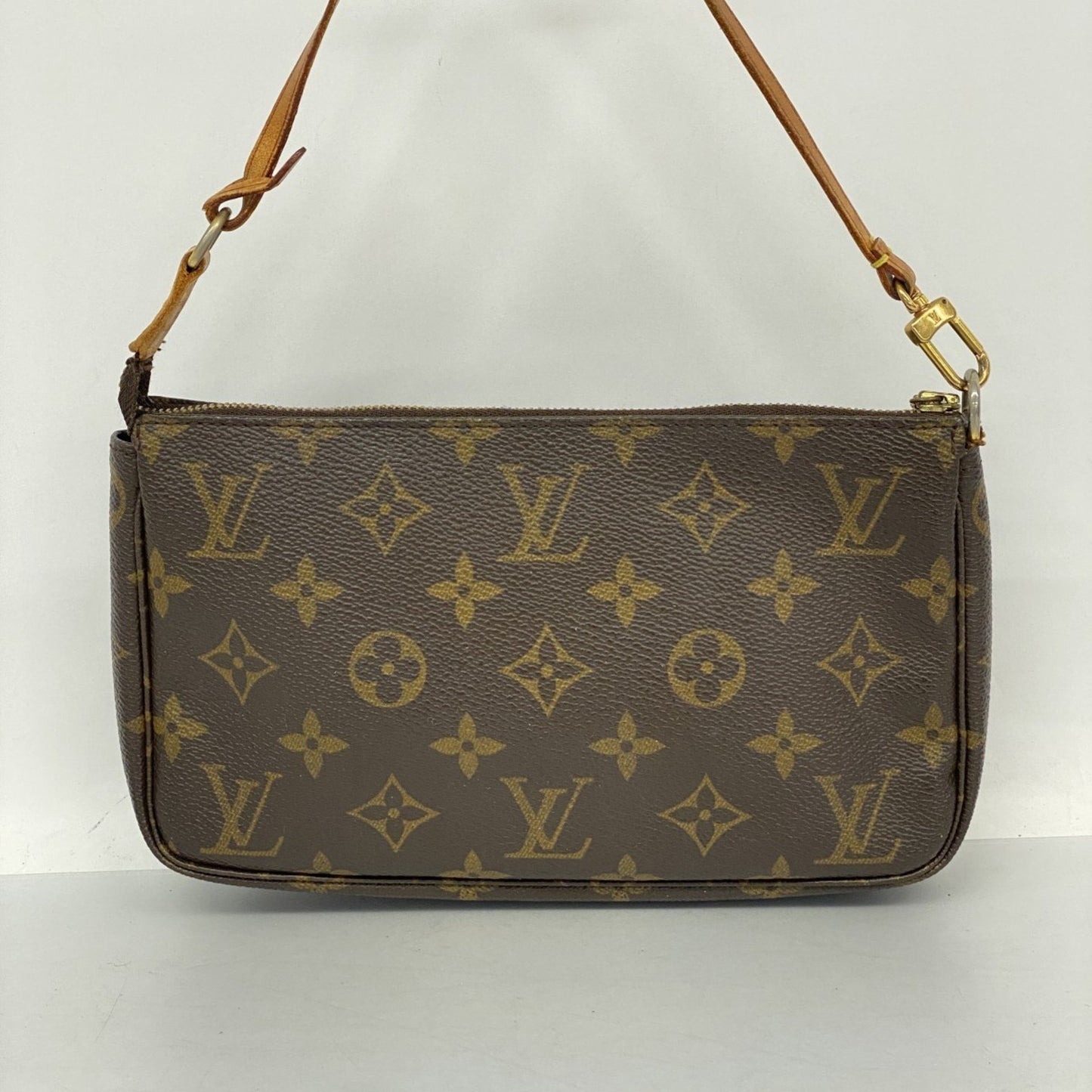 Louis Vuitton Monogram Pochette Accessoires M51980 Brown