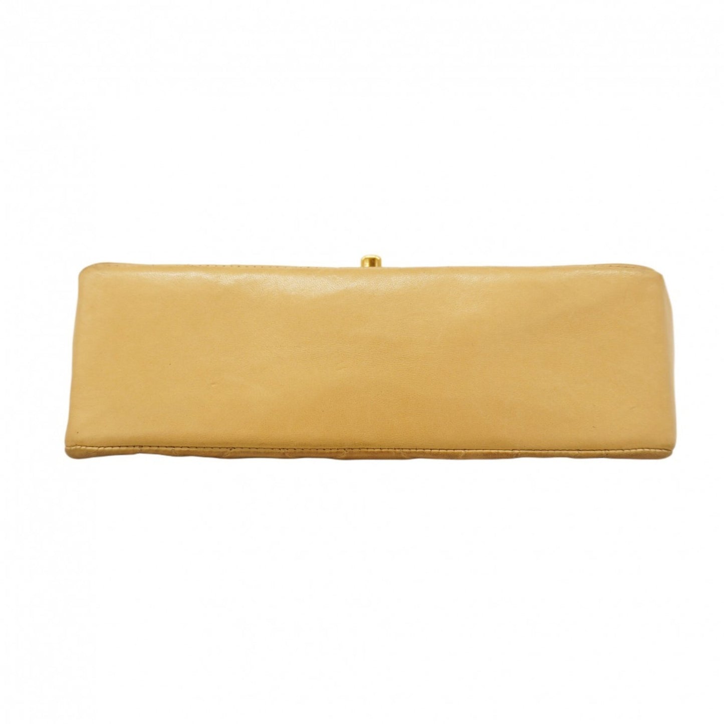 Chanel Diana Matelasse Chain Shoulder Bag In Beige Lambskin