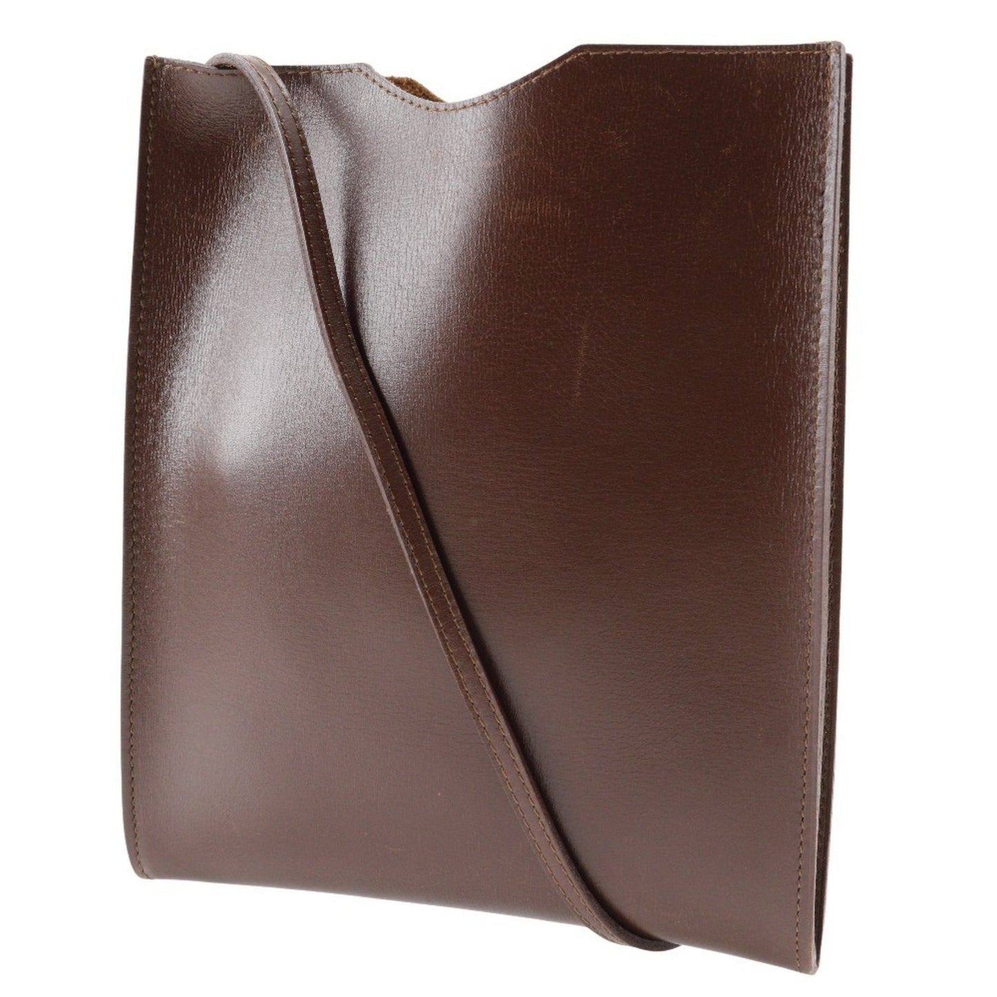 Hermes Hermes Omenitu Shoulder Bag Calf Brown