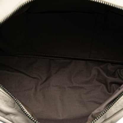 Bottega Veneta Intrecciato Waist Bag In White