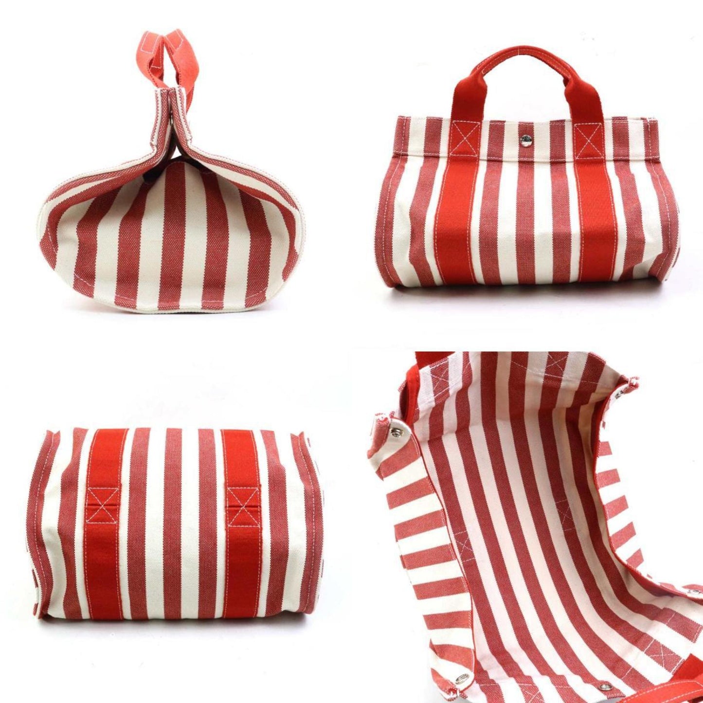 Hermes Herms Cannes Pm Handbag Tote Bag In Red