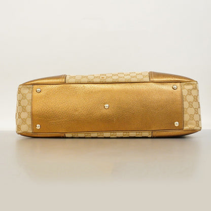 Gucci Gg Canvas Princess Tote Bag 161719