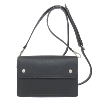 Burberry Logo Shoulder Bag Leather