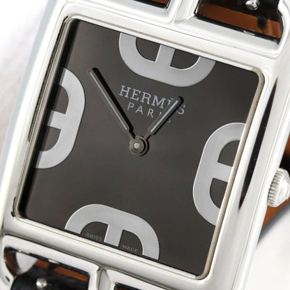 Hermes Cape Cod Double Tour Cc3.710 Ss Quartz Watch