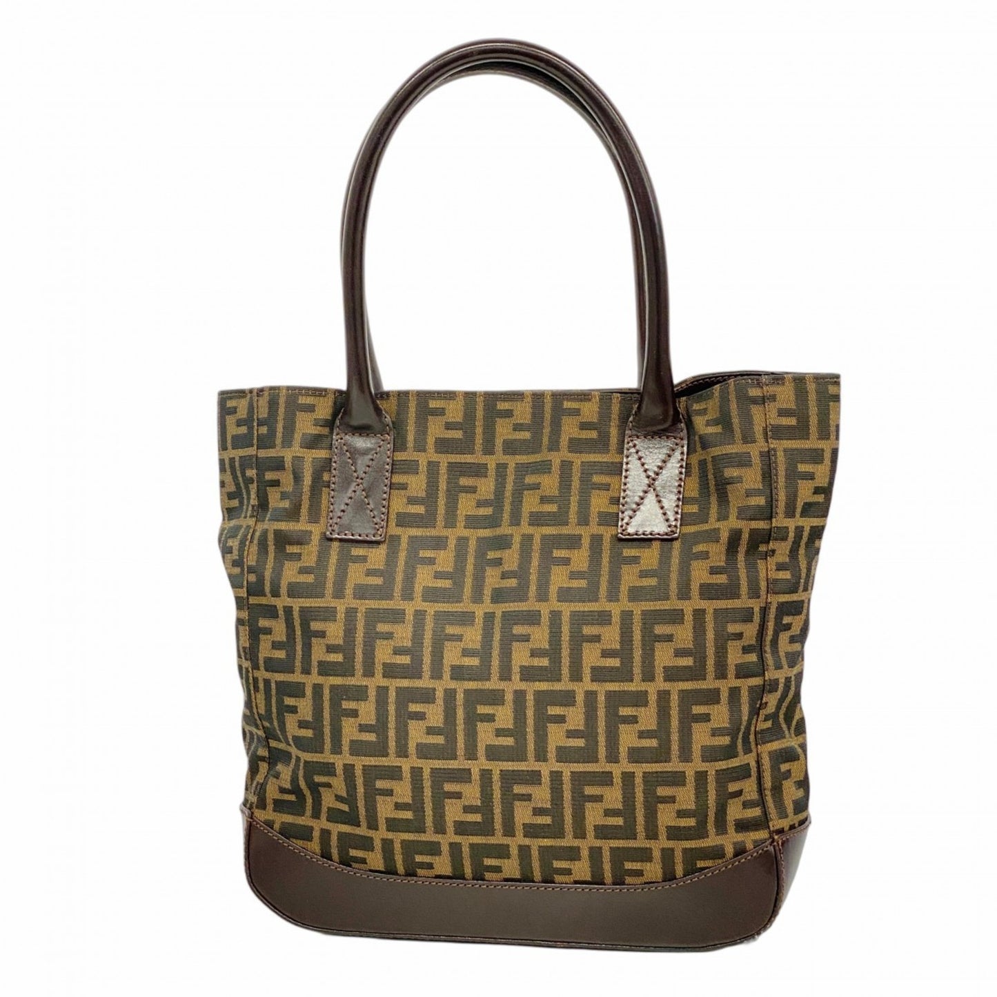 Fendi Zucca Nylon Canvas Tote Bag